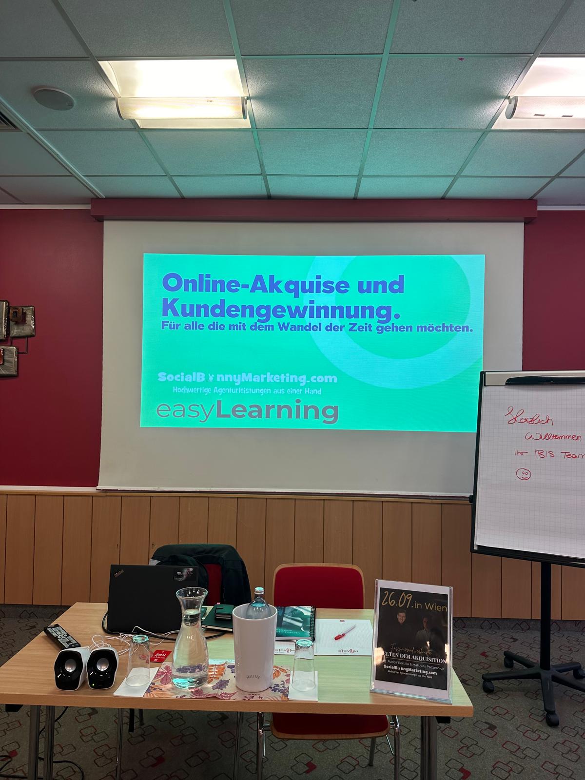 Social Media Workshop Wien - Präsentation vor Unternehmen